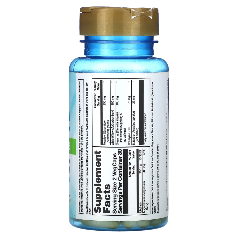 Nature's Life, MigraSoothe, Quick-Caps, 60 растительных капсул