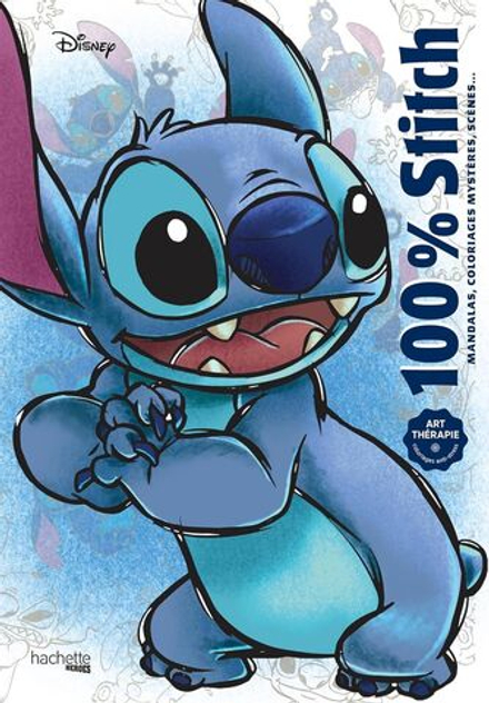 Раскраска Coloriages mysteres Disney - 100 % Stitch - Все о Стиче (раскраска, мандалы), 112стр. - 2017242284