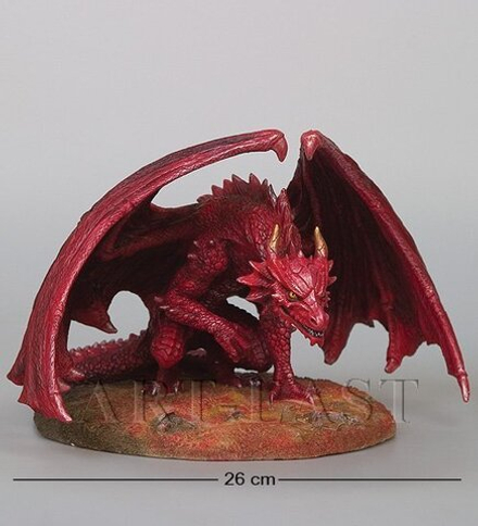 Veronese WS-301 Статуэтка «Красный Дракон» (Фэнтези)