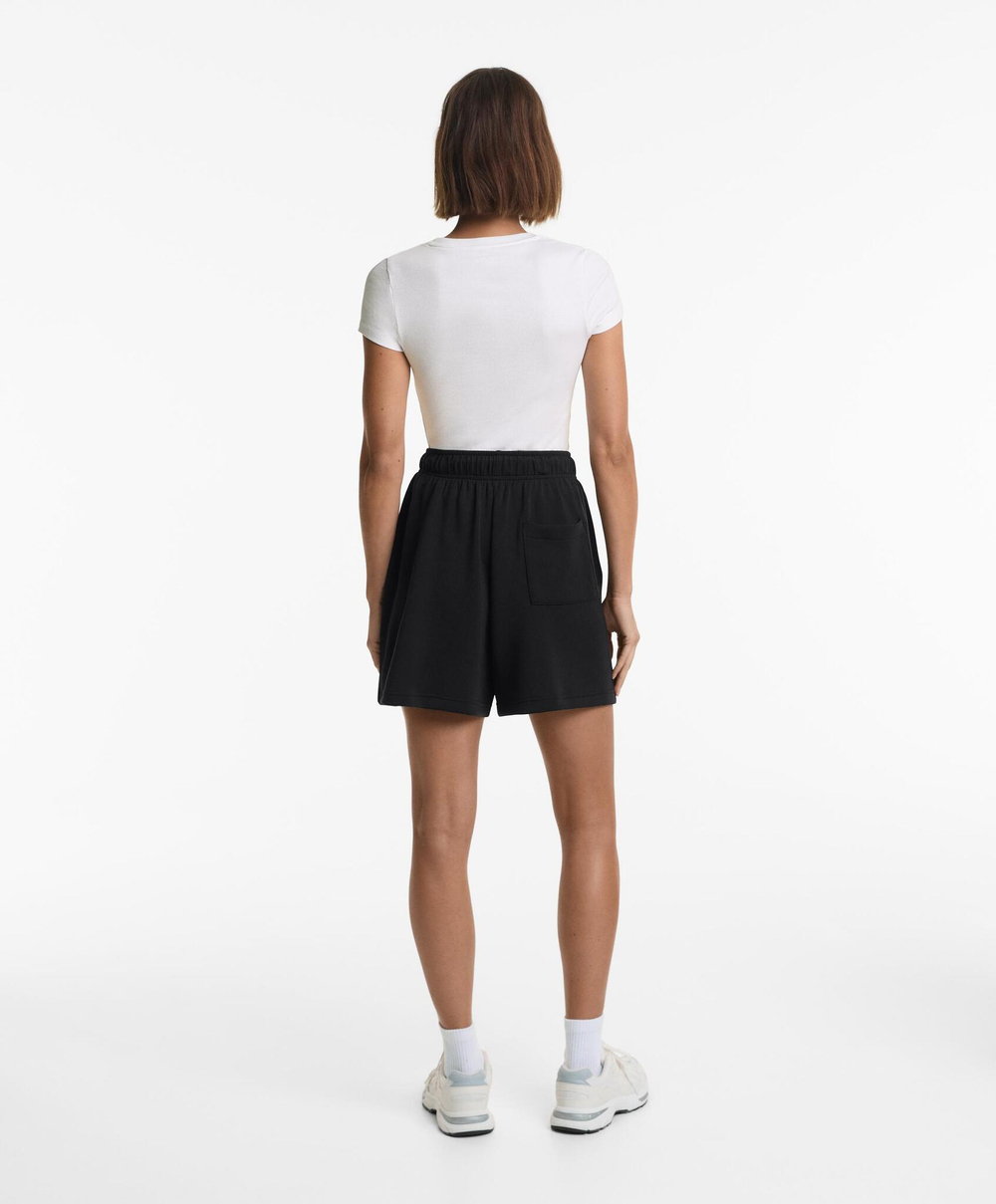 Oysho Шорты-бермуды Soft Touch с модалом, черный