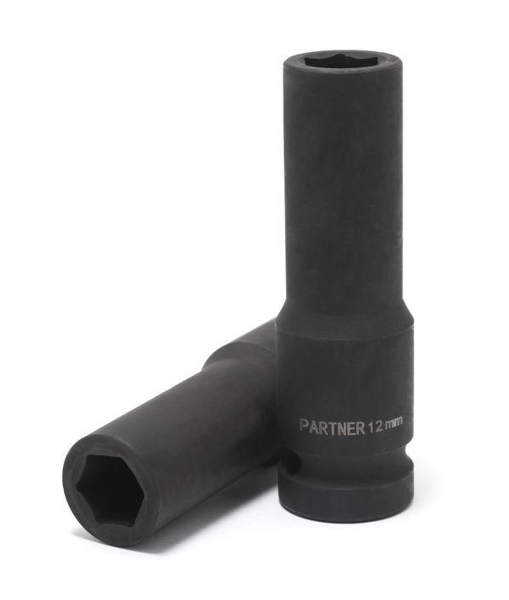 Головка ударная глубокая 11мм 1/2''6гр Partner PA-4458511