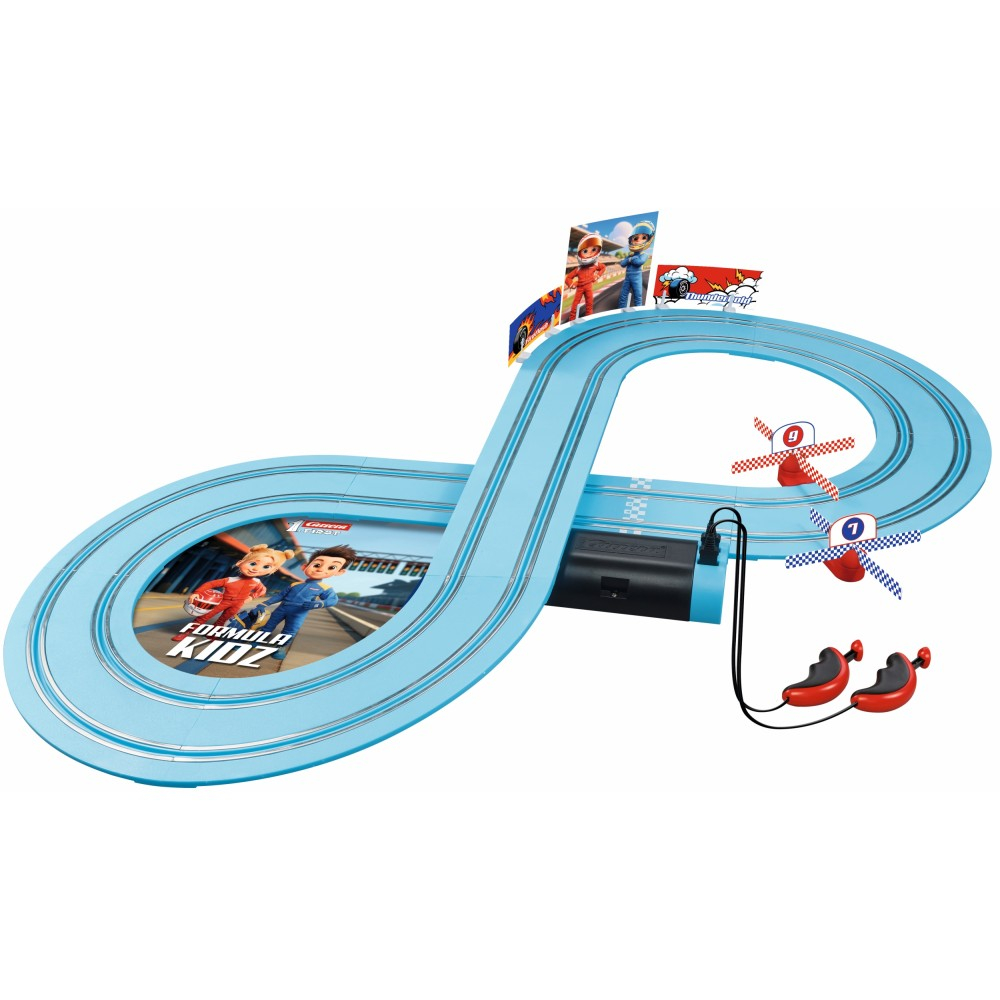 Carrera 1. First - Гоночная трасса FORMULA KIDZ 2,4 м + 2 машинки 63061