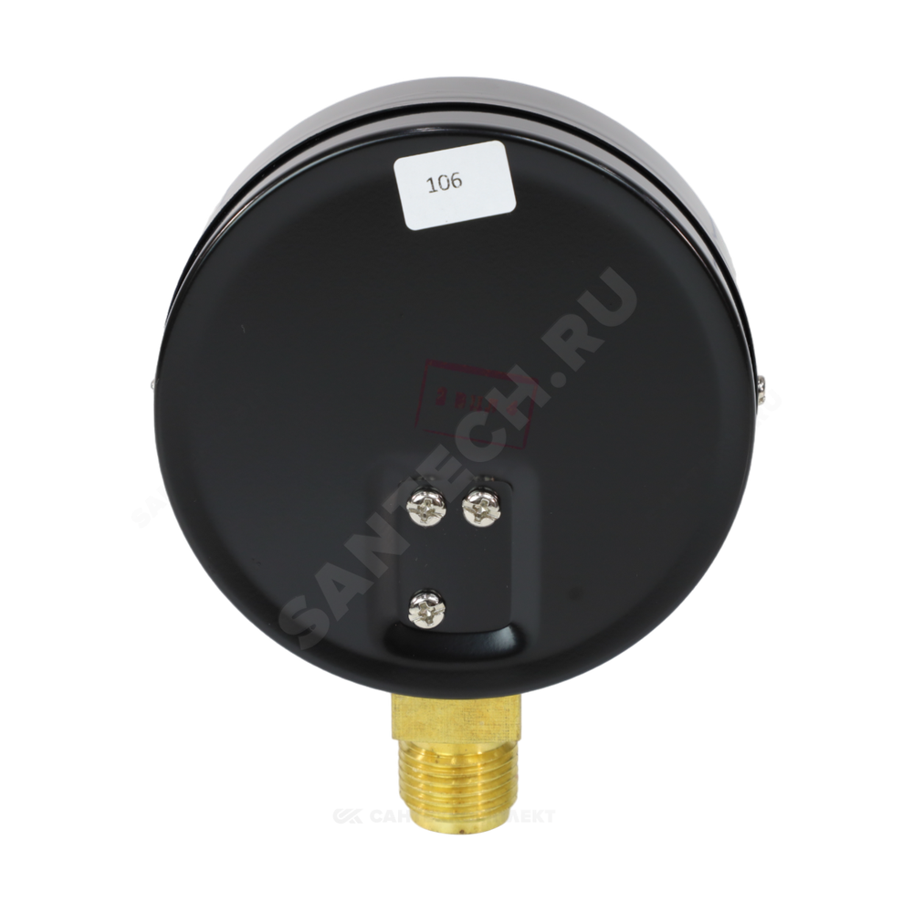 Манометр ДМ02-100 радиальный Дк100мм 0-6 бар кл.1,5 G1/2" Метер