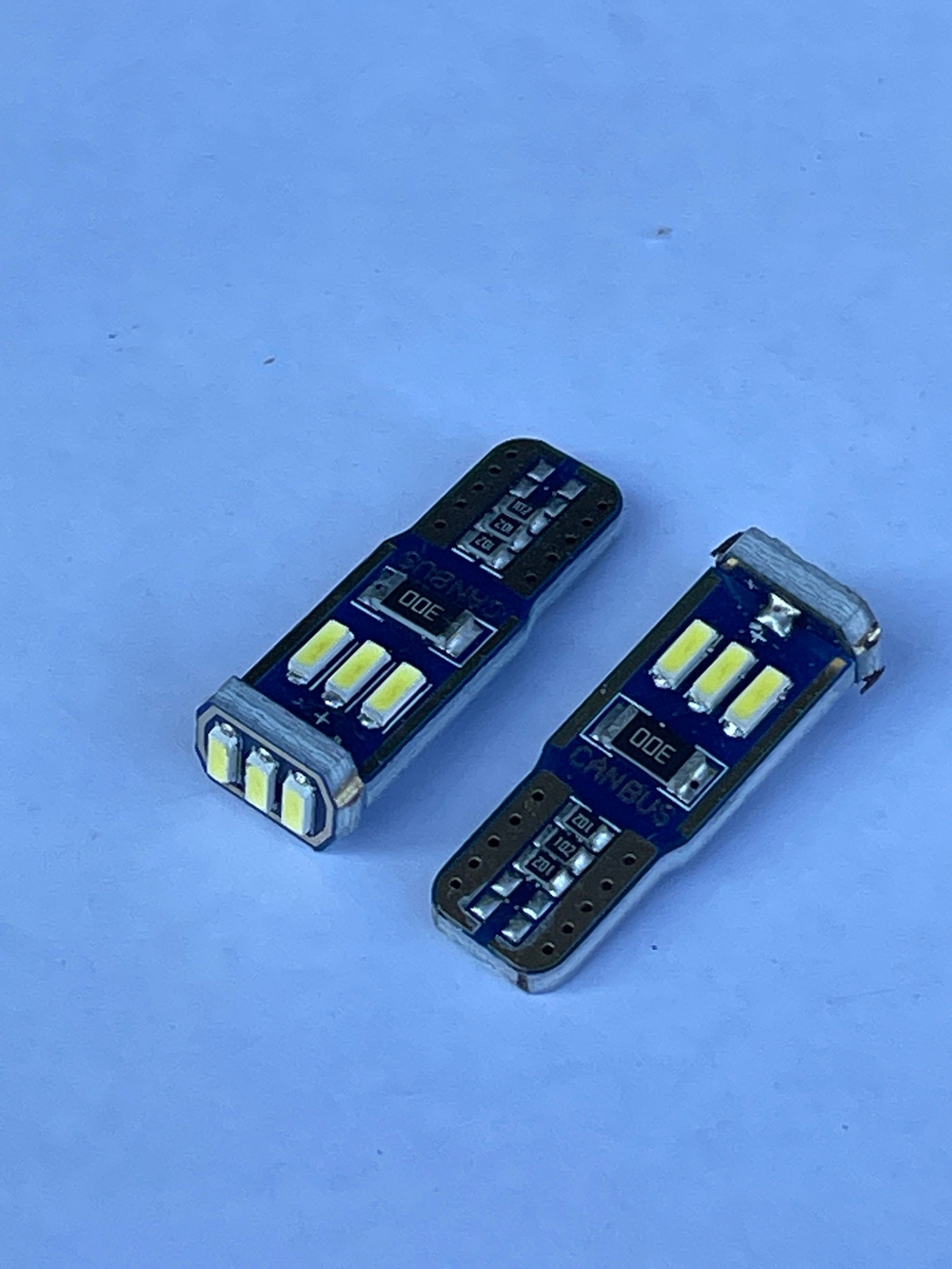T10 (W5W) б/ц-9 диодов / Лампа 08 LED (2 шт. / комплект)