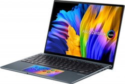 Ноутбук Asus Zenbook 14X OLED UX5400EA-KN132T Pine grey Core i5-1135G7/8G/512G SSD/14" OLED WQXGA+ (2880x1800)/Iris Xe Graphics/WiFi/BT/ScreenPad/Win10 (90NB0TA3-M02340)