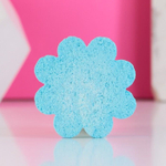 Бомбочка для ванны в форме снежинки с ванильным ароматом - 100 гр.