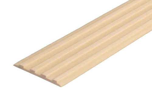 Накладка БЕЗ КЛЕЯ противоскользящая резиновая на ступени бежевая