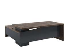 Стол правый 2000х2000х750 с опорной тумбой и блоком розеток T-20R.1000-02