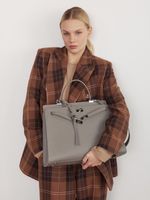 БРЕЛОК CHARM 01 EPSOM GREY