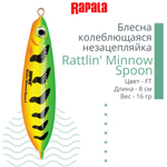 Блесна колебалка Rattlin' Minnow Spoon /PEL