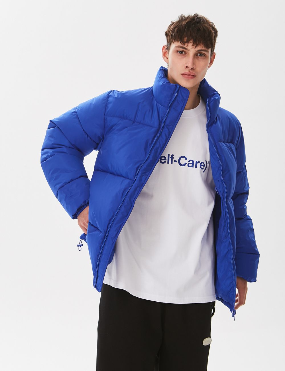 Пуховик ZNY Basic Синий