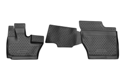 Коврики Standard, в салон HYUNDAI HD-120 1999- , 2 шт. (полиуретан, чёрные) Element.NLC.20.34.210