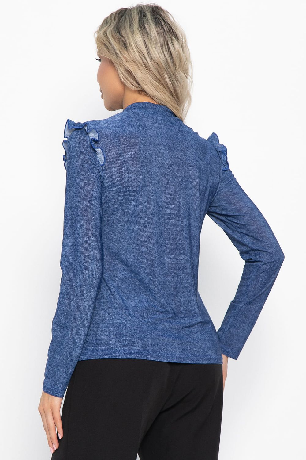 Блуза Синель (джинс) Б14994-50М LT Collection