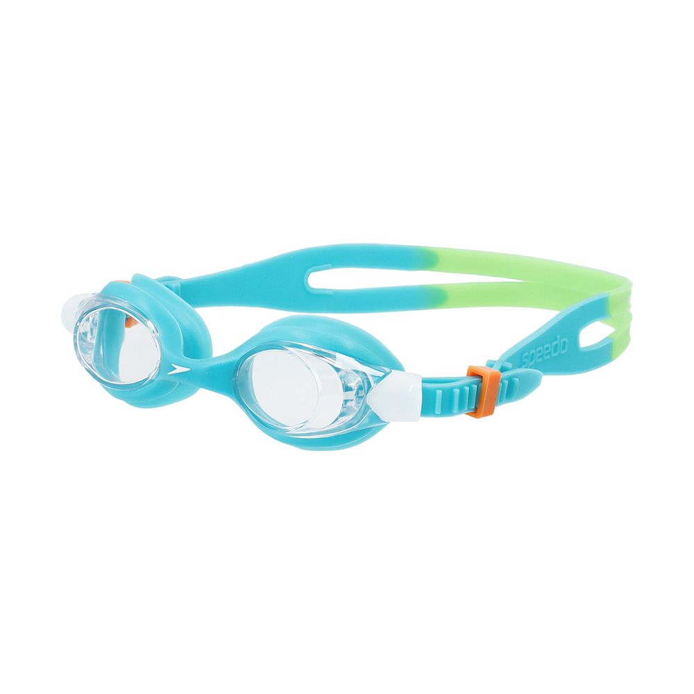 Очки для плав. детск. SPEEDO SKOOGLES Jr, 8-7500645002-C16MP, ПРОЗРАЧНЫЕ линзы, голубая оправа