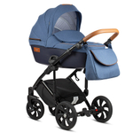 Коляска 2 в 1 Tutis Viva Life New 2019 №076 BLUE INDIGO (Синий)