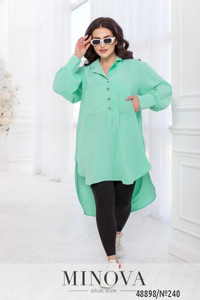 Рубашка 240-Ментоловый Minova