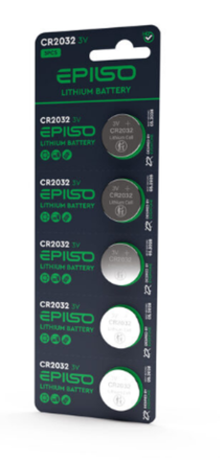 Элементы питания EPILSO CR2032 (5/1001200) (литиевые)