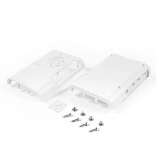 Защитный корпус для Raspberry Pi 4 Model B белый
