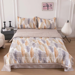 Комплект постельного белья Сатин с Одеялом 100% хлопок 160x80 на резинке OBR163