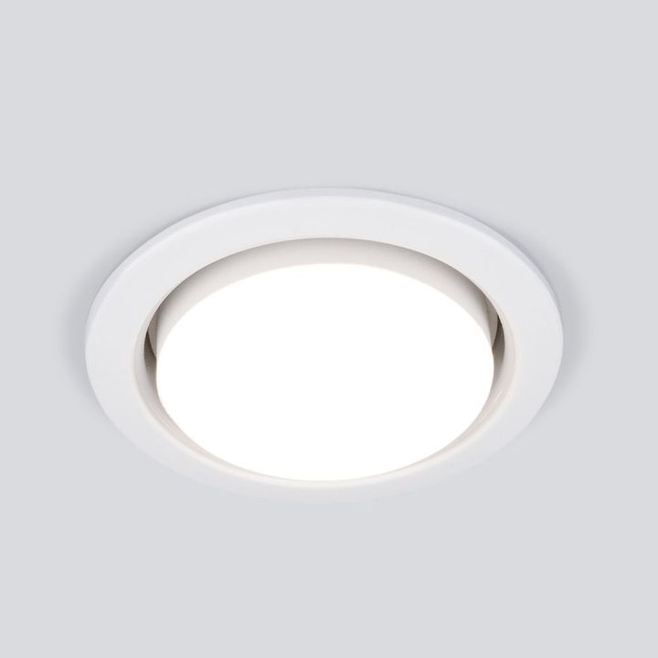 Встраиваемый светильник Elektrostandard 1035 GX53 WH (в комплекте 10 шт.) a043127