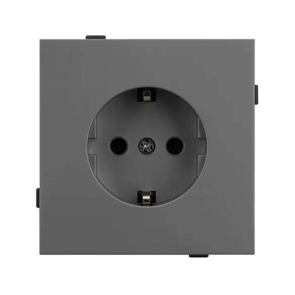 Механизм электрической розетки SCT-TENDO-MEU1-SFPL-GR (230V, 16A) (Arlight, -) 054640