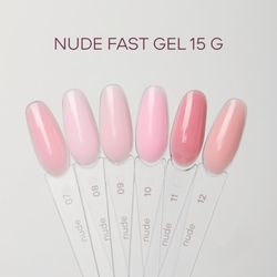 Луи Филипп Nude Fast Gel 08 - Гель для наращивания розовый, 15гр