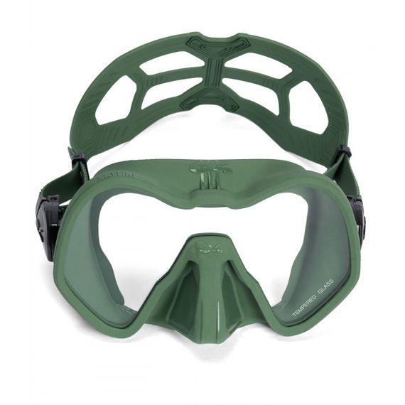 Маска C4 Carbon Skyline Antifog green