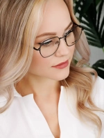 Оправа для очков женская брендовая металл