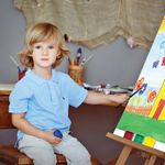 Гуашь ЮНЛАНДИЯ "ЮНЫЙ ВОЛШЕБНИК", 6 цветов по 20 мл, высшее качество, без кисти, картонная упаковка, 191331