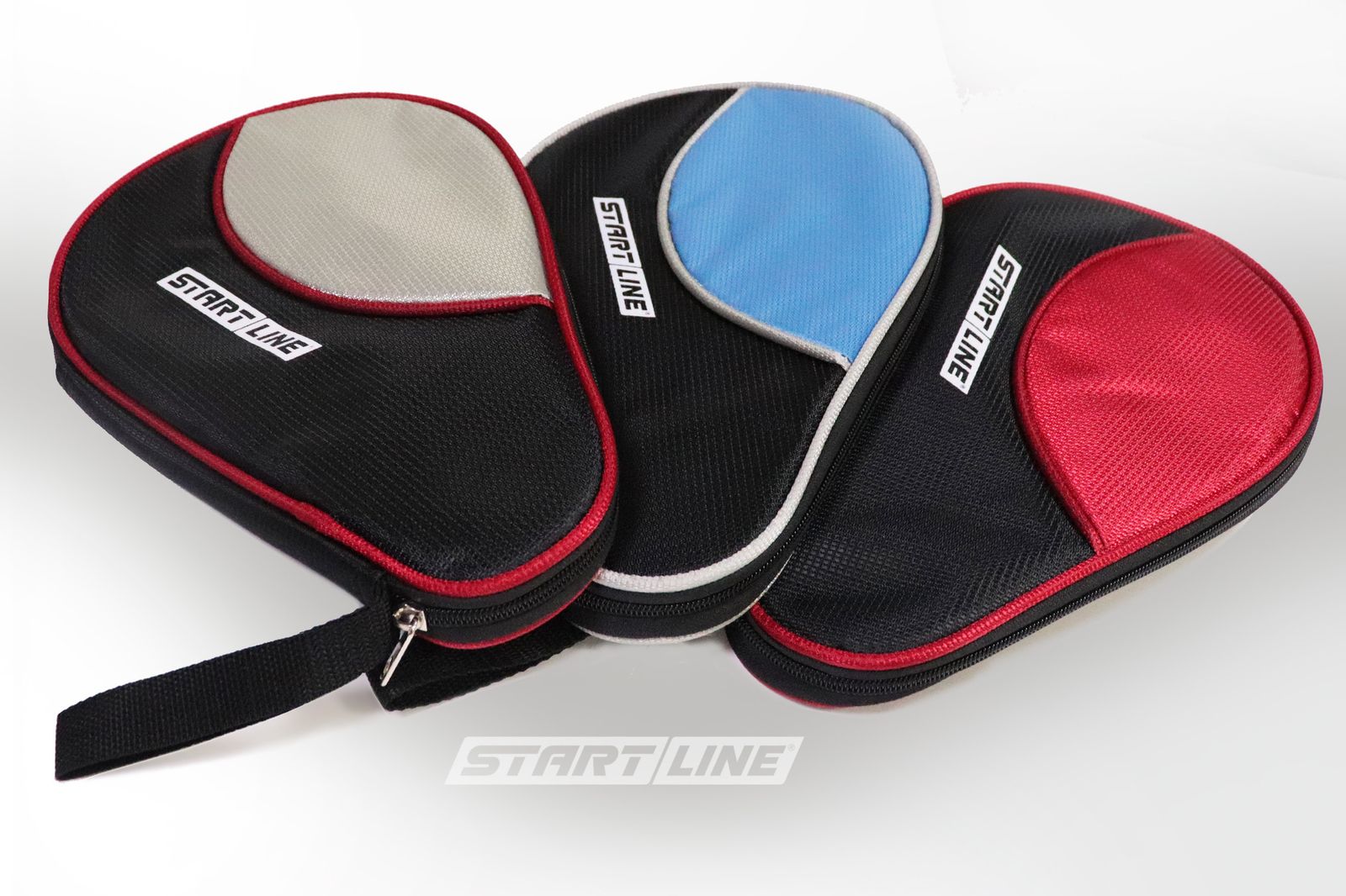 Чехол для теннисной ракетки синий с карманом фото №6