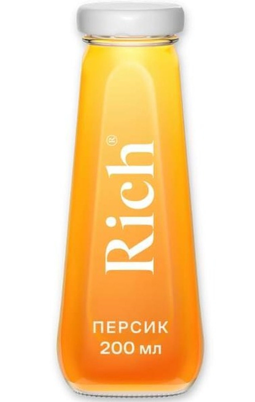 Сок Rich Персик, Glass, 0,2 л.