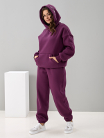 Костюм с брюками КБфн-091/слива-п