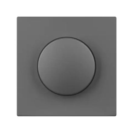 Лицевая панель светорегулятора PNL-NOBE-FB-SFPL-GR (Arlight, Серый базальт) 060262