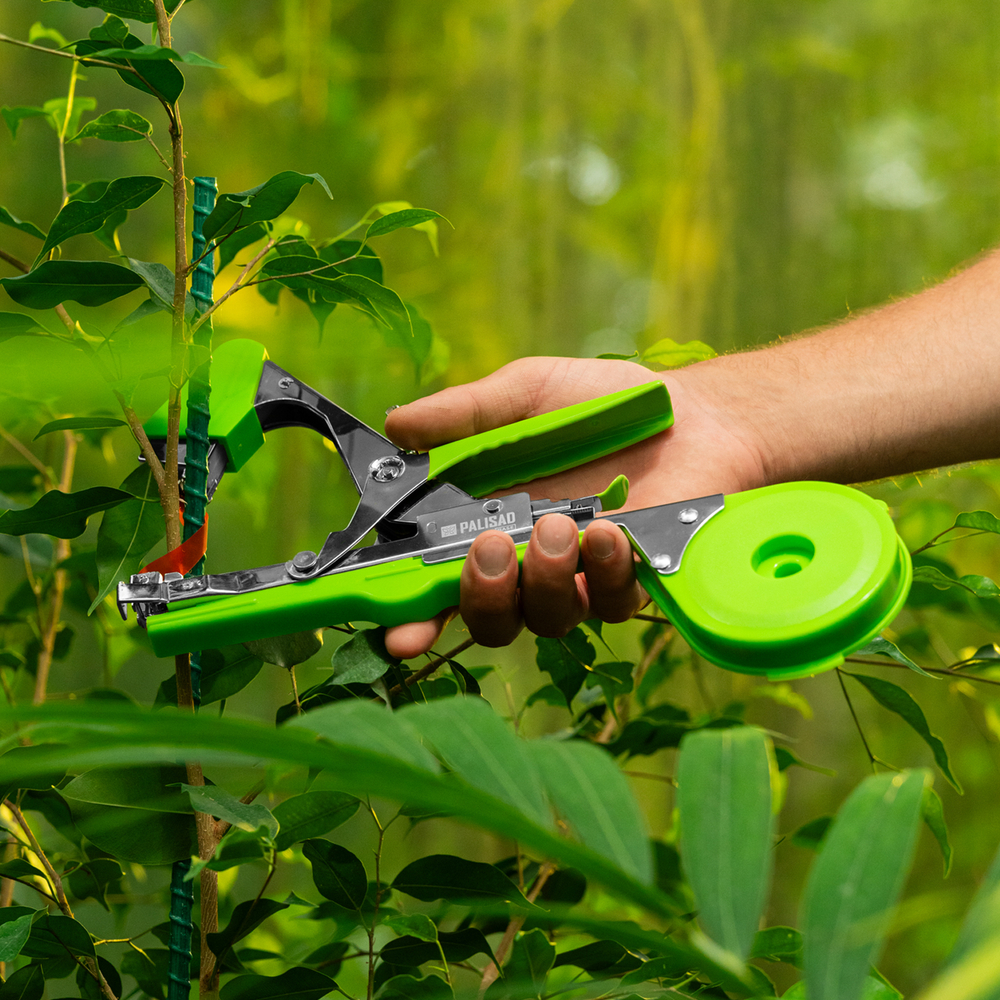 Набор, тапенер садовый для подвязки растений, скобы 10 000 шт., 6 лент 30 м Palisad
