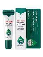 FARMSTAY - БАЛЬЗАМ ДЛЯ ГУБ С ЦЕНТЕЛЛОЙ CICA FARM NATURE SOLUTION LIP BALM, 10 G