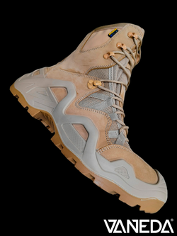 Берцы мембранные Vaneda 923 (высокие, красная коробка) Eagle Hi Dry-Tex. Койот
