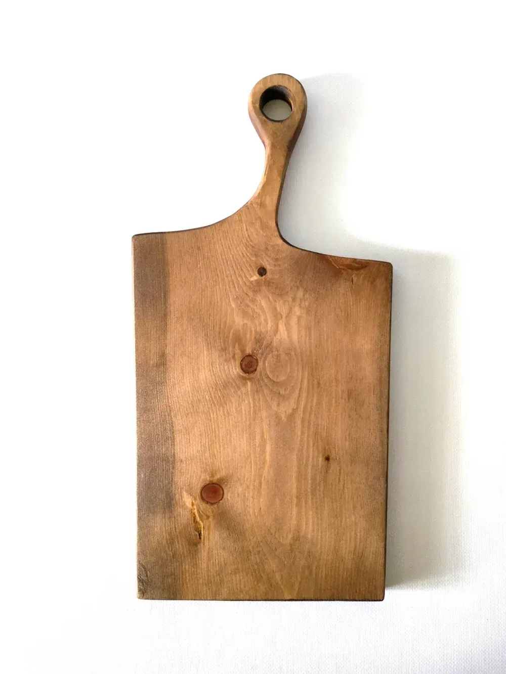 Разделочная сервировочная деревянная доска из кедра