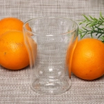 Стакан стеклянный с двойными стенками 200мл «Хай-Тек» 8*10см