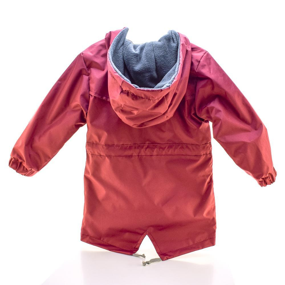 Парка для девочек на флисе р. 104-110 (Ириска)