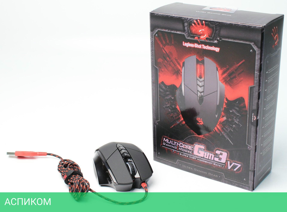 Мышь A4Tech Bloody V7