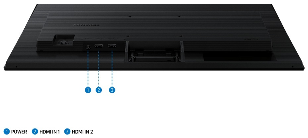 Монитор 27" Samsung LS27F320GAIXCI черный