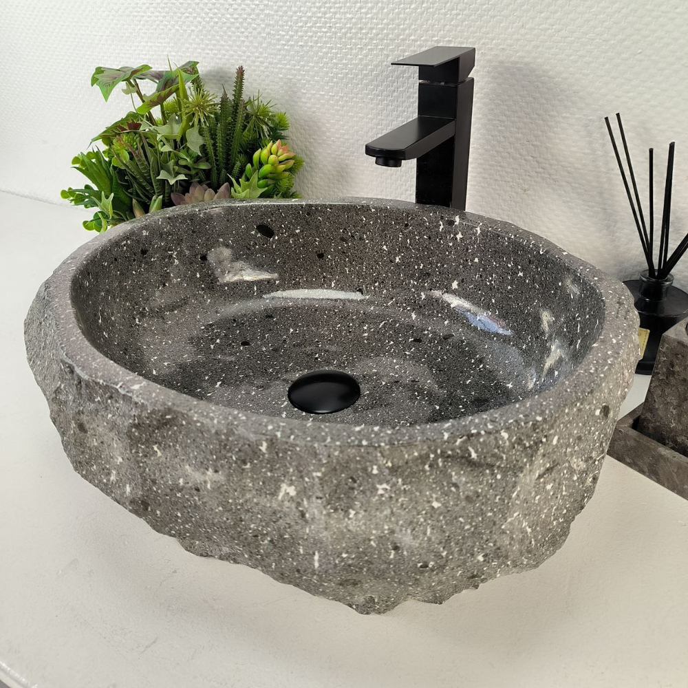 Раковина из андезита Erozy Grey EA-65551 48*42*15 0034