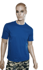 3405 Футболка мужская однотонная т.синий (60)