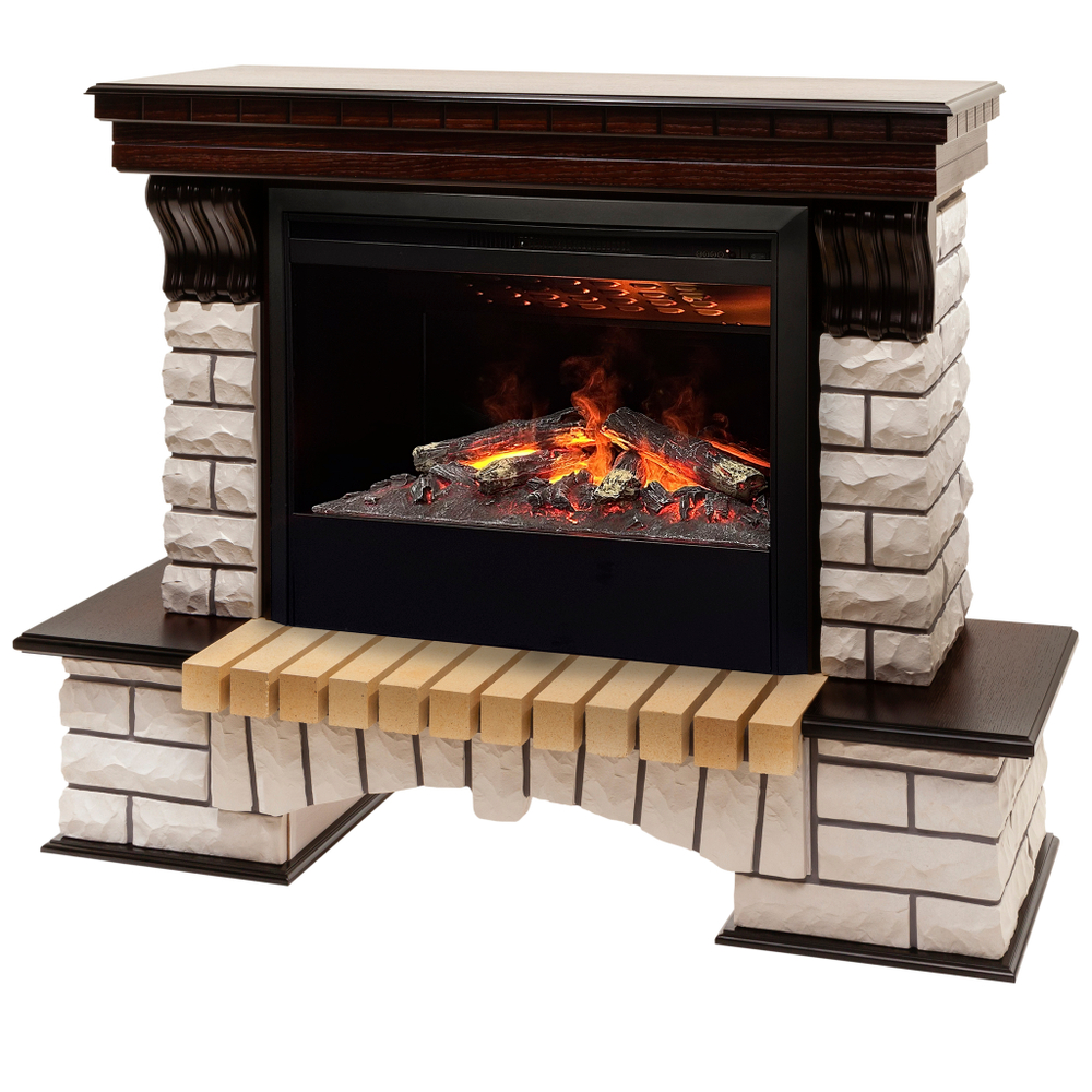 Каминокомплект Real Flame Country 26 AO с очагом 3D Helios 26 SBG