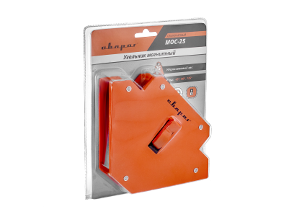 Угольник магнитный МОС-25 (QJ6008)