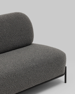 Диван Стоун new ткань букле тёмно-серый