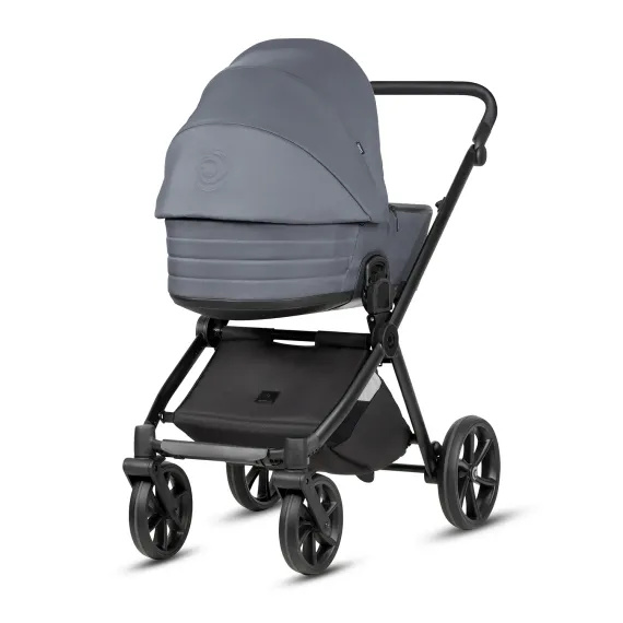 Коляска 3 в 1 Tutis Mio 3+ Essential Dark Grey