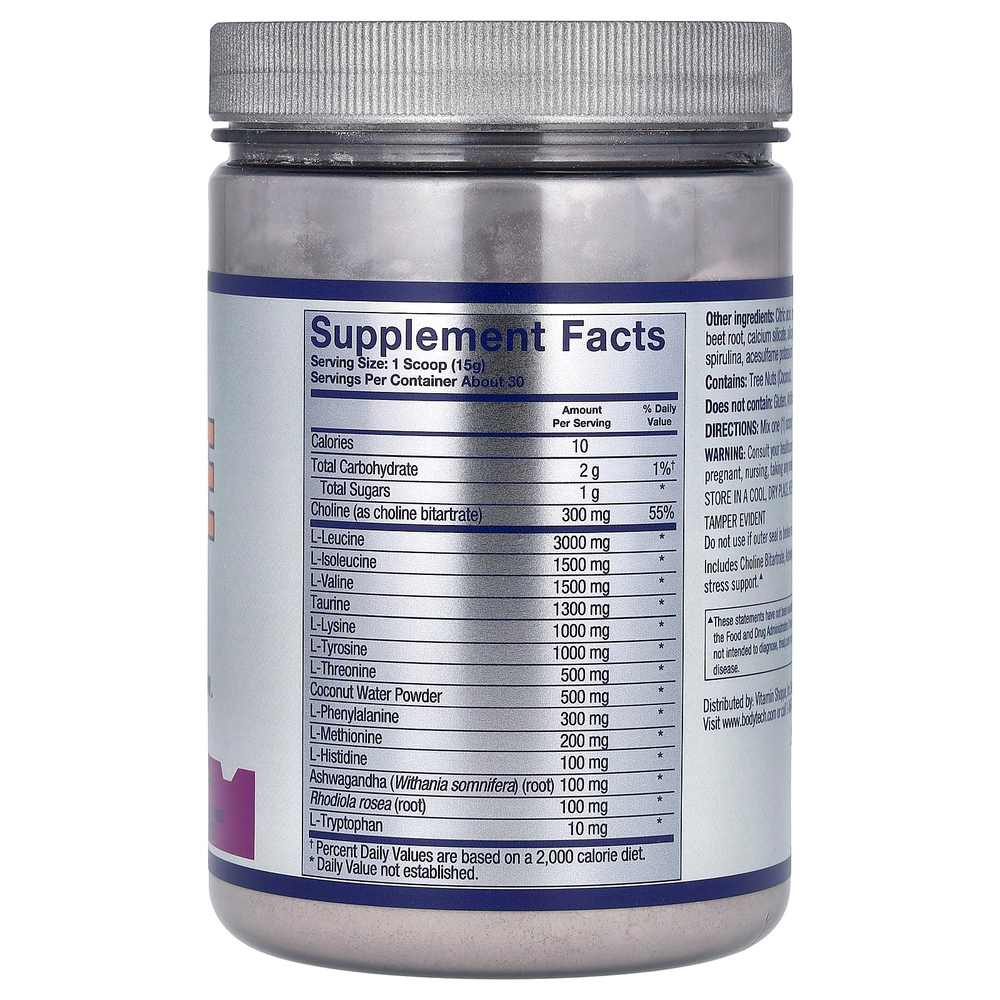 BodyTech, Elite, Ultimate EAA, со вкусом винограда, 450 г (15,8 унции)