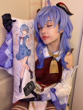 Мини дакимакура Рей Аянами из Евангелион арт. M0402, 60х20 см