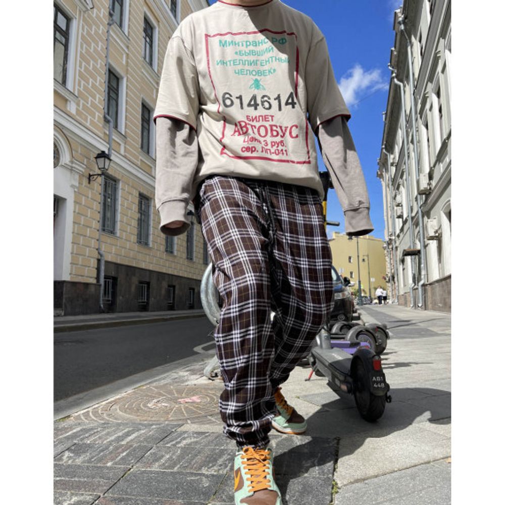 Футболка БИЧ Билетик Бежевая